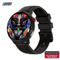 LOKMAT SKY GT Smart Watch Men SIM Card Call Round Amoled Screen HD Video Clock SOS GPS Reloj Women Heart Rate Fitness Tracker