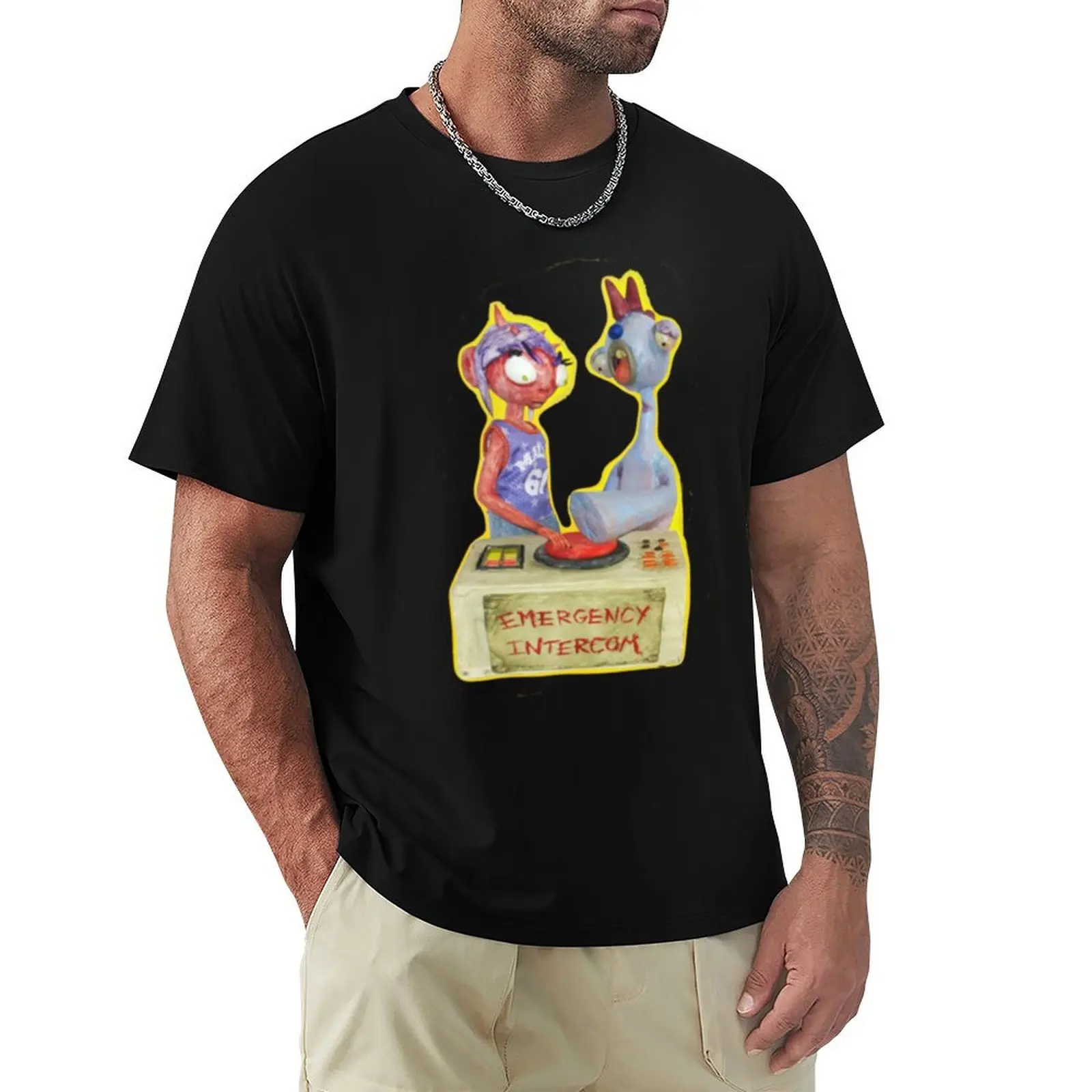 Emergency Intercom Enya Umanzor Drew Phillips Camiseta deportiva básica para niños que absorbe la humedad