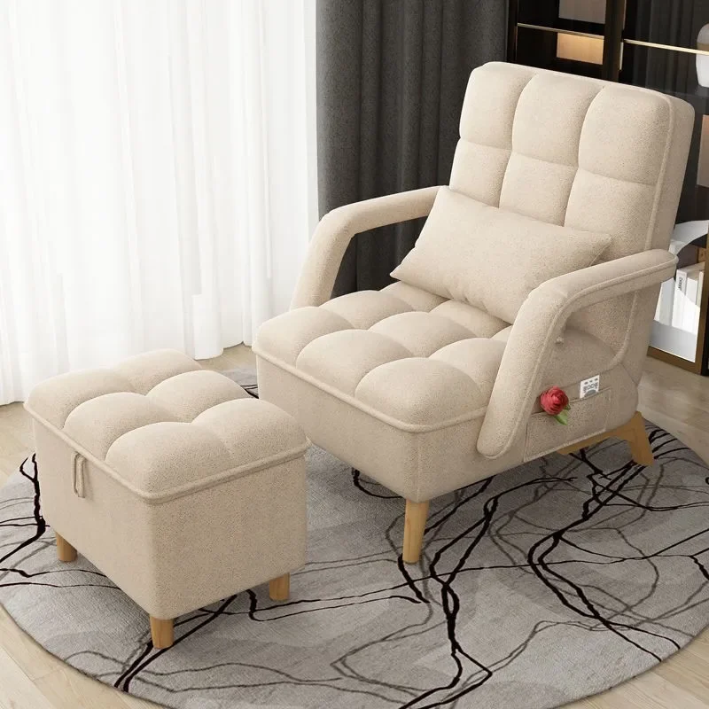 Hot Sales Lounge Chairs Living Room Sofa Fabric chair Upholstered Home Furniture Reclining Arm Chairs