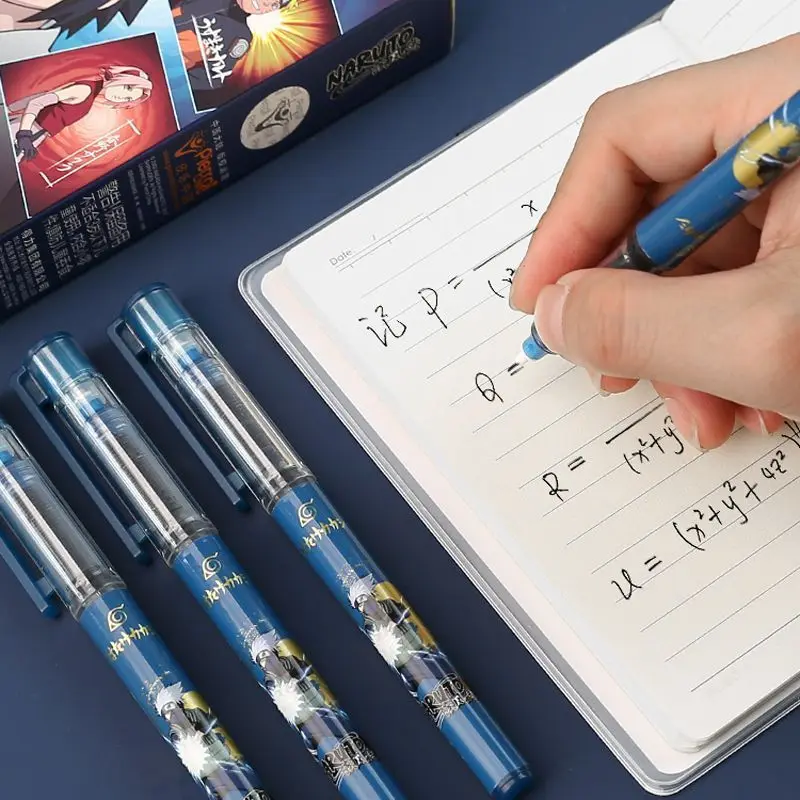 NARUTO Uchiha Sasuke Uzumaki Naruto Cartoon Neutraler Flüssigstift Schnelltrocknender Signaturstift Exquisites Feiertagsgeschenk Großhandel – Detail 6