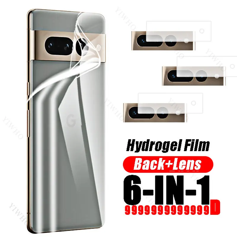 

protective Back Hydrogel Film for Google Pixel 7 6 Pro Screen Protector Pixel6 Pixel7 Pro 6 A Pixel6a 5a 4a 5g Camera Glass