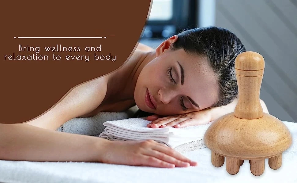 Wood Therapy Massage Tools for Body Shaping,Anti Cellulite Lymphatic Drainage,Professional Wooden Massage for Waist Sculpting
