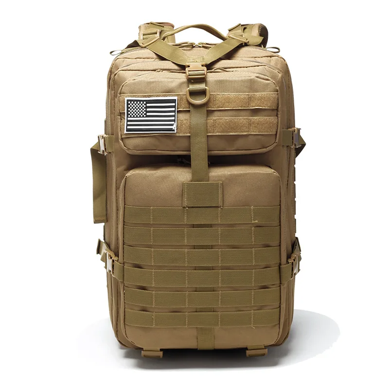 Camo Tactical Mesh Backpack, 3P Outdoor Hiking Cycling Daypack, Breathable Mesh Rucksack, Scratch-Resistant for Camping Travel