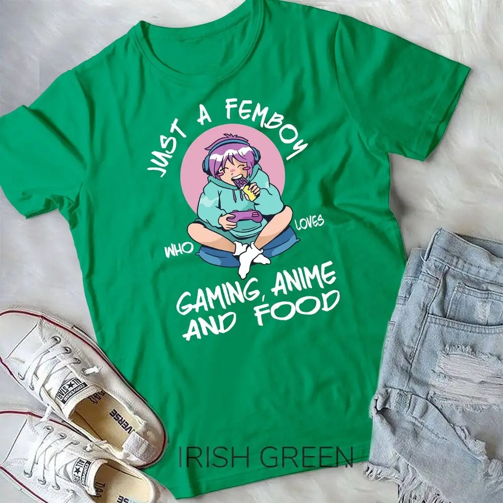 Femboy Outfit - Anime Gaming Femboy Top - Sissies Cosplay Unisex T-shirt