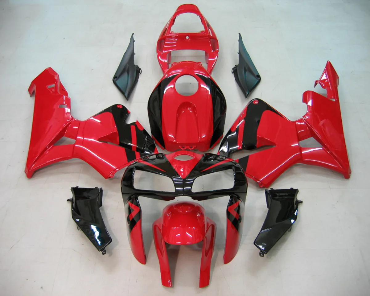 For CBR600RR 2005 2006 ABS Plastic  Motorcycle Fairing Kit Bodywork With Heat Shield And Bolt Box