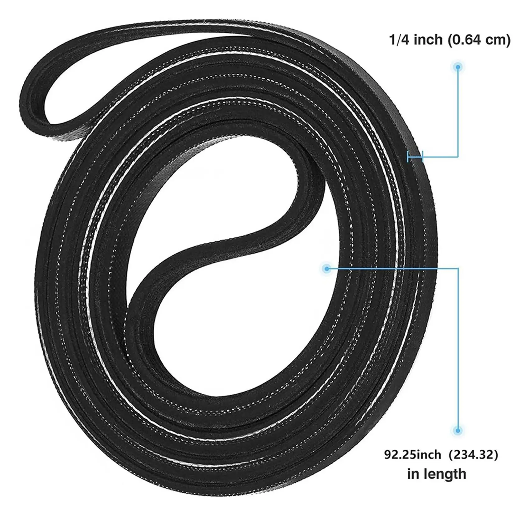 AT19-5X 341241 Dryer Belt & 8066184 Motor Pulley For Whirlpool, Kenmore Dryers-Replace Part Number: PS11744884, W10290525