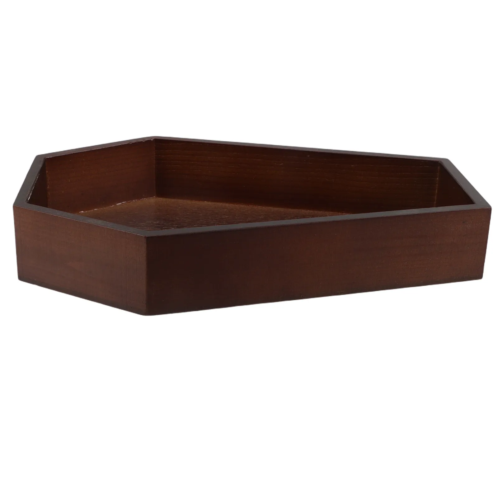 Wooden Coffin Tray 11x7 Inch Gothic Halloween Candy Holder Serving Platter Decorative Party Table Decor