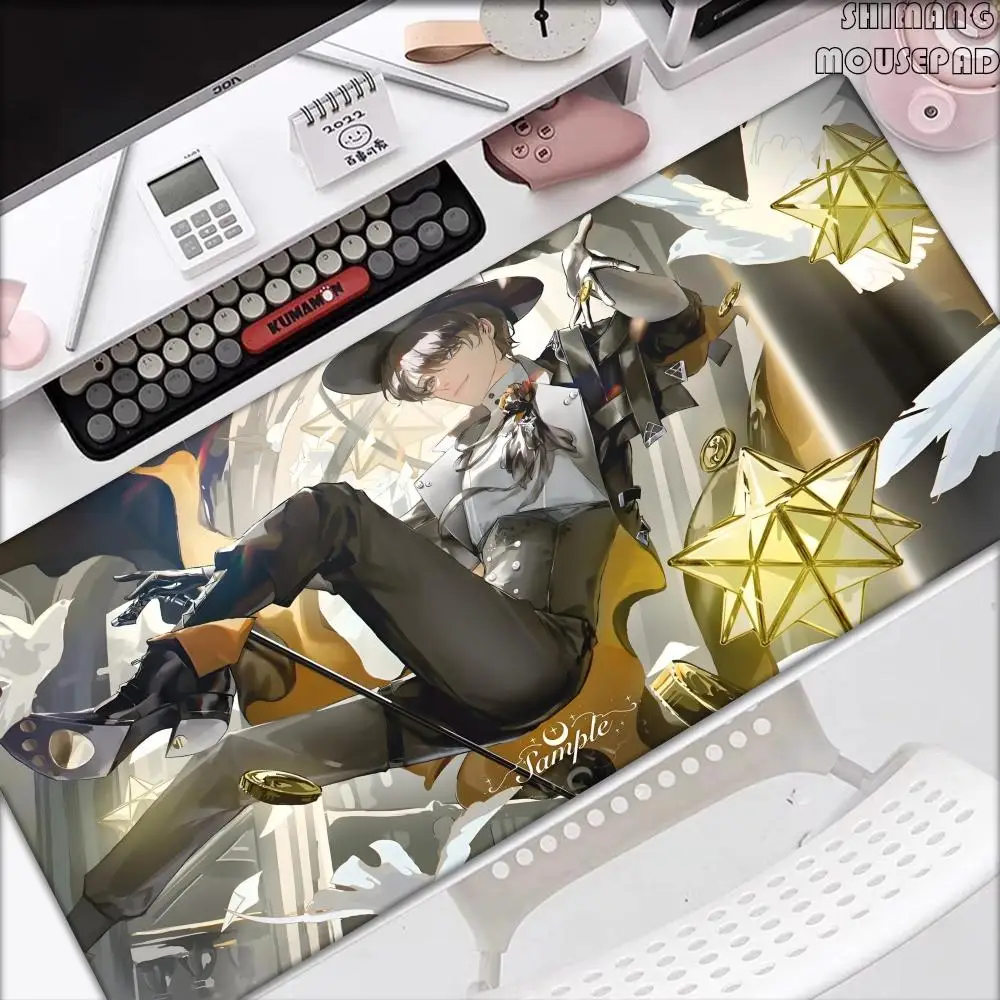 

Lord of The Mysteries Mouse Pad Novel Anime Gamer Keyboard Pad Laptop XXL Desk Mat PC Gaming Accessories Cool Mousepad Good Gift