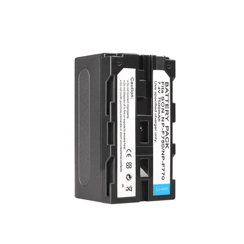 7500mAh NP-F770 NP F750 NP-F750 NP-F730 Camera Battery For Sony NP-F970 NP-F960 NP-F550 CCD-TRV215 CCD-TR917 CCD-RV100