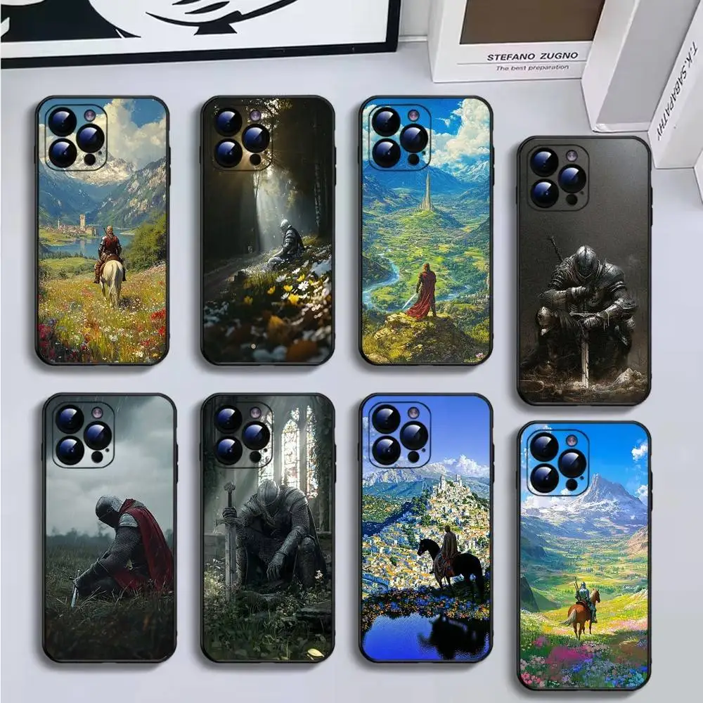 

Knight Returns Phone Case For iPhone16,15,14,13,12,11 Plus,Pro Max,XS,X,XR,SE,Mini,8,7,Soft Black Cover