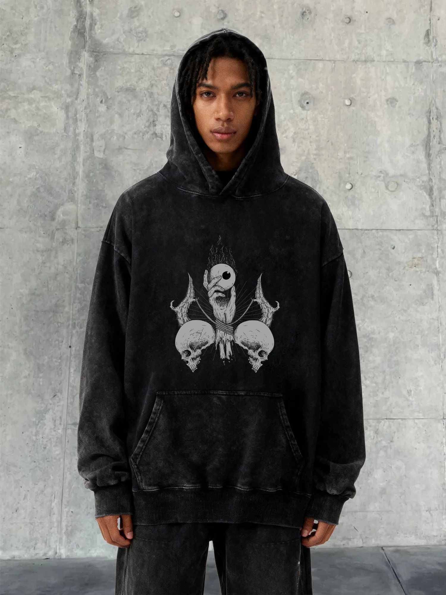 Skull Eye Hand Man … - image