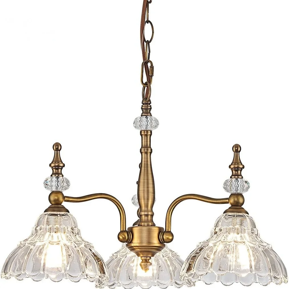 American Led Pendant Light Antique Bronze Black Glass Flower Home Decoration Living Room Bedroom Dining Room Lighting Fixtures