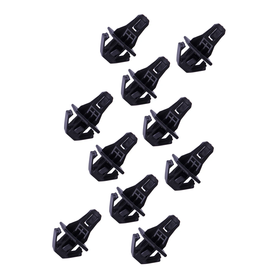 20pcs/set Car Front Radiator Grille Mounting Clip Fastener Retainer Fit For Honda Black Nylon 91578-SV4-003