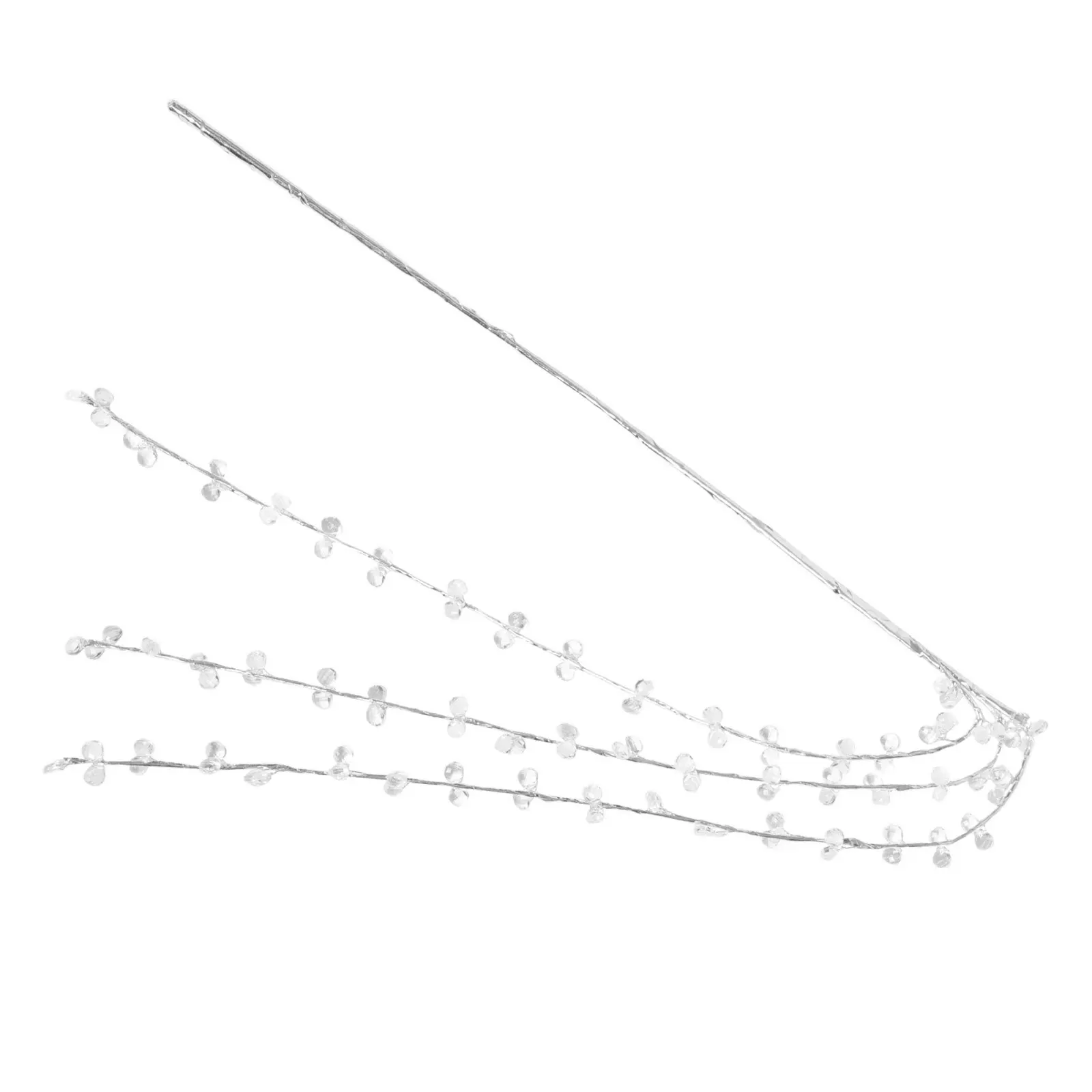 

Artificial Willow Branch Beaded Christmas Decoration Elegance Festive Charm Tabletop Centerpiece Home Mall Hotel Reusable