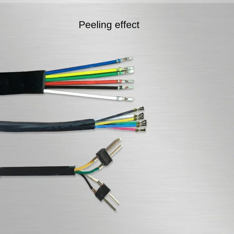 220v Electric Stripping And Terminal Beater Peeling And Terminal Beater All-in-one Sheathing Multi-core Wire Peeling And Termina