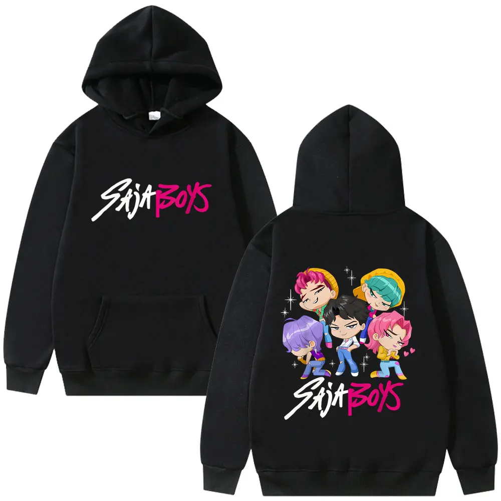 

Kpop Demon Hunters Saja Boys Graphic Hoodie Men Women Fashion Vintage Hooded Sweatshirt Male Casual Oversized Pullover Hoodies