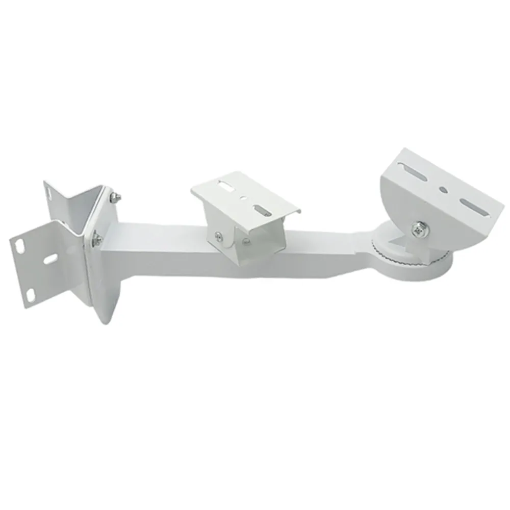 90 Degree Wall Corner Mount Bracket Aluminum Metal Holder CCTV Camera Stand For Two Security Surveillance Cameras Installation