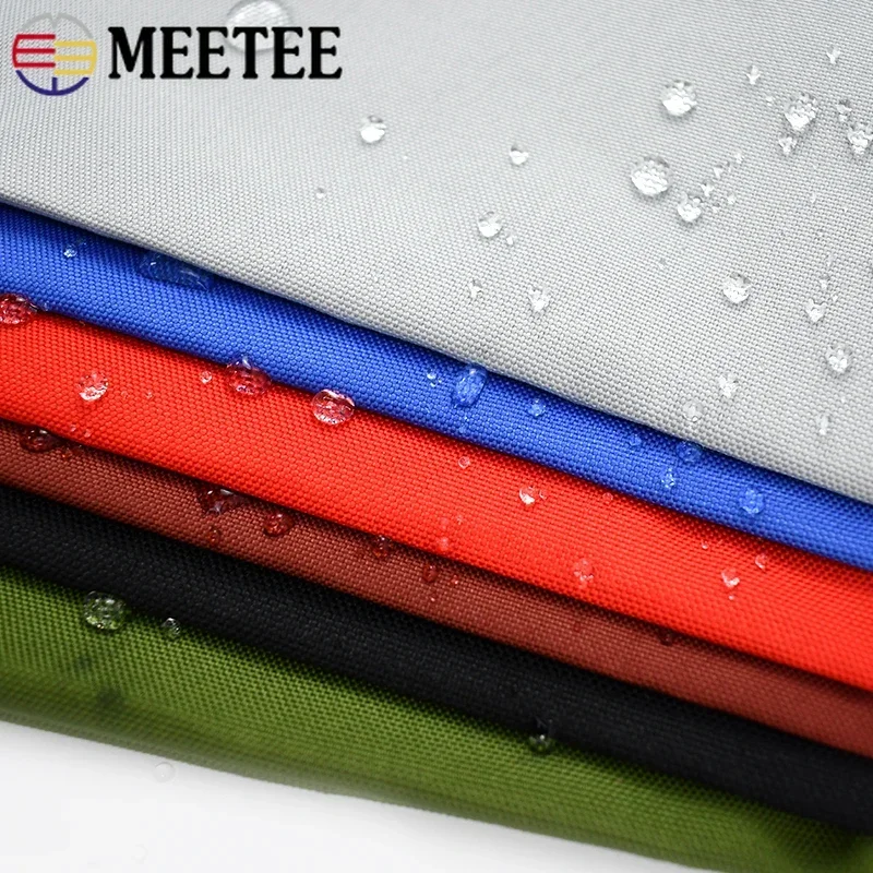 100/200X150cm Meetee 600D Waterproof Oxford Fabric Encryption Low Elasticity PU Coating Fabrics DIY Backpack Tent Accessories