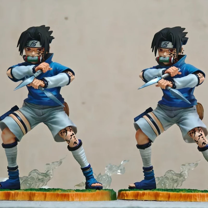 14 cm Nieuwe NARUTO Anime Figuur Uchiha Sasuke Periferie PVC Leuke Model Standbeeld Desktop Decoratieve Ornamenten Kinderen Verjaardagscadeautjes Speelgoed