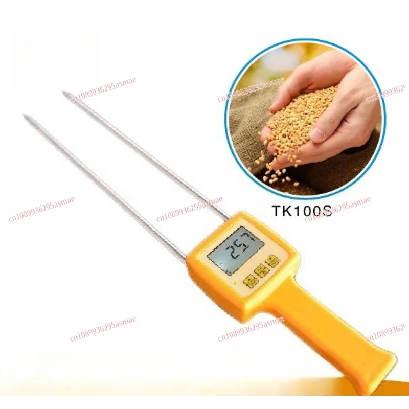 Portable TK100S Corn Maize Moisture Tester Digital Grain Humidity Meter Farm Corn Water Content Measuring Device