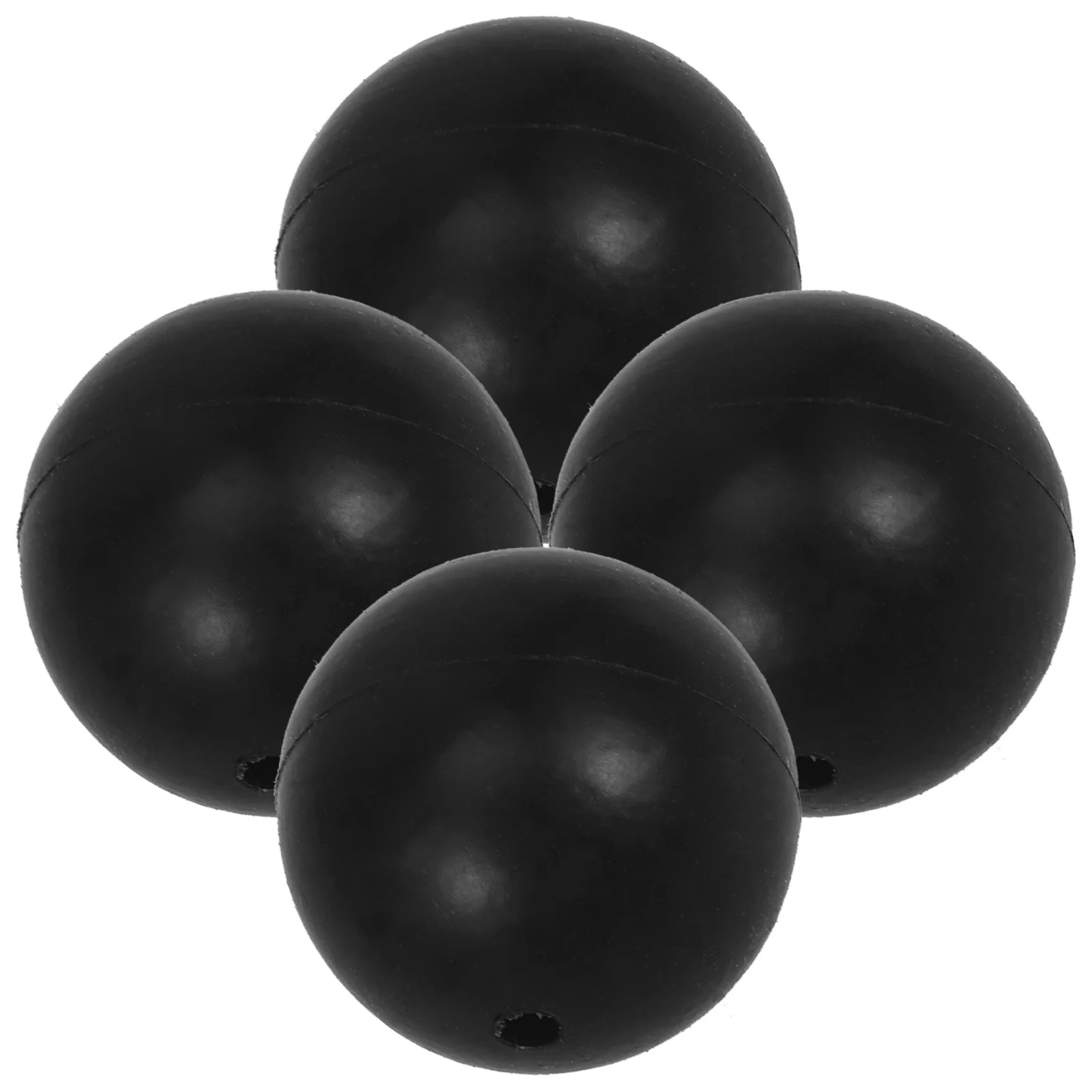 4 Pcs Timpani Mallets Head Drum Stick Rubber Music Instrument Accessories Black