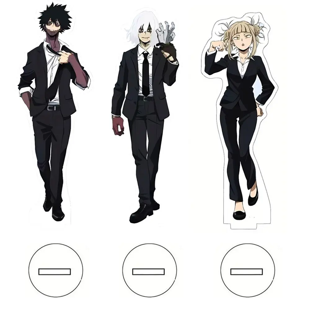 Piasek akrylowy Anime mój bohater Academia Midoriya Izuku Bakugou Cosplay Model więzienny płyta prezent