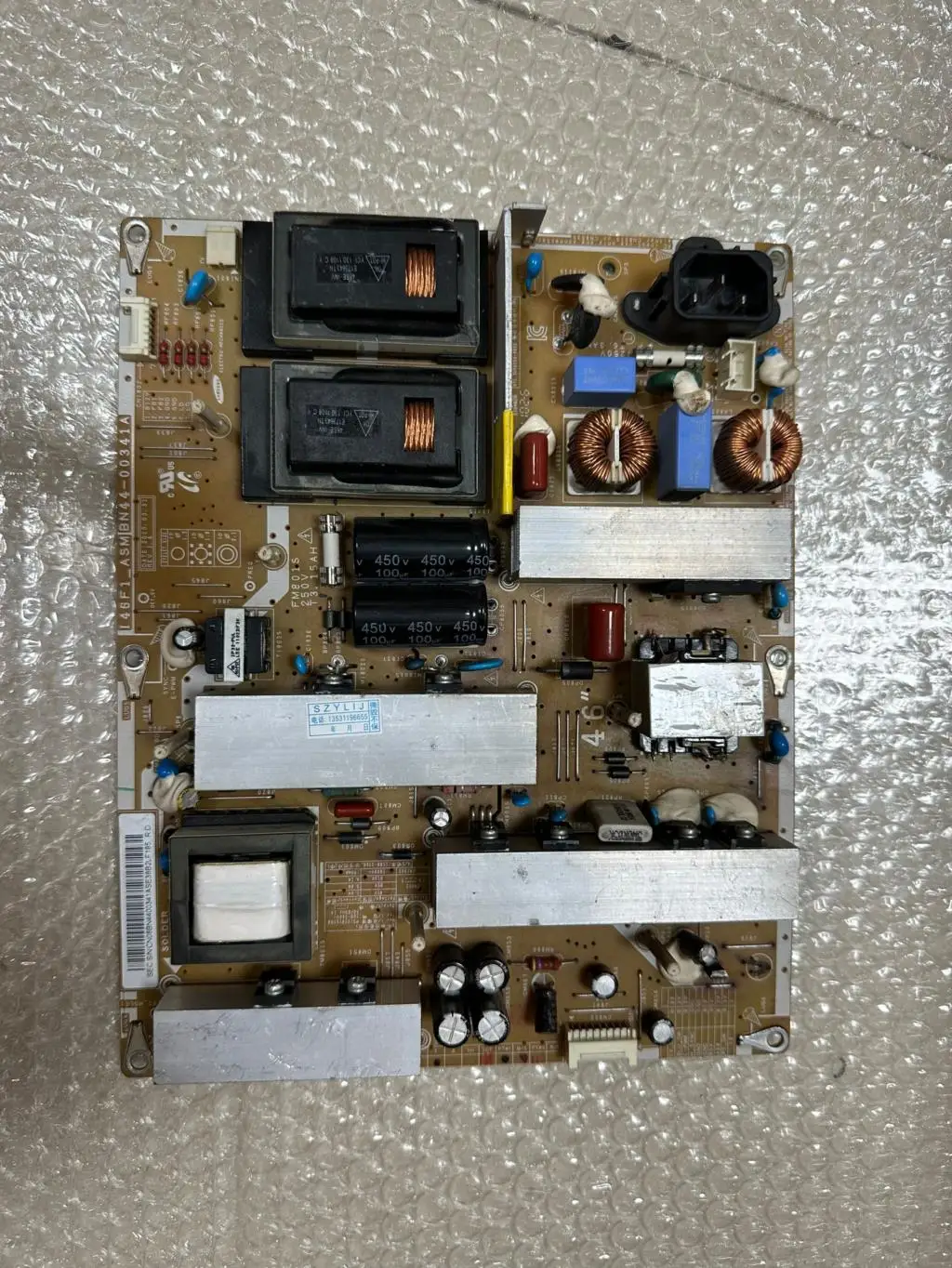 

BN44-00341A BN44-00341B Power Supply Board LN46C610N1F LN46C630K1F LN46C650N1F LE46C530F1W LE46C630K1W LE46C650L1K LE46C750R2K