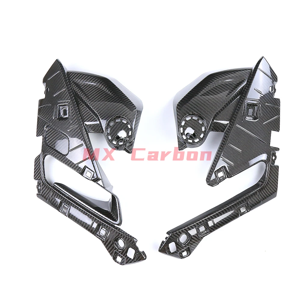 Motorcycle Frame Cover For BMW R1250RS 2021 2022 2023 Full Carbon Fiber Tank Lower Large Side Panels Accessories