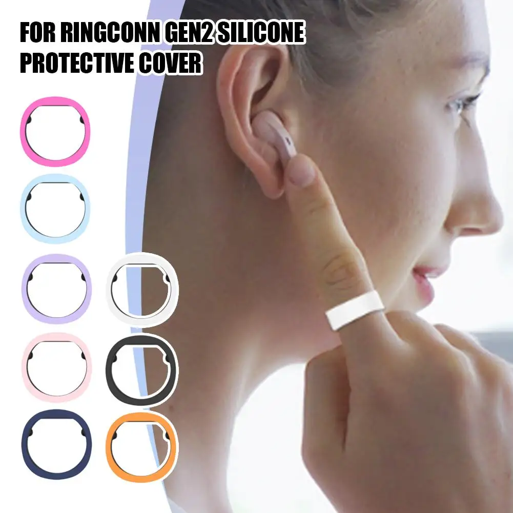 For RingConn Gen2 Smart Silicone Protective Cover Perfect Fit All-round Protection Anti-scratch Breathable Protective