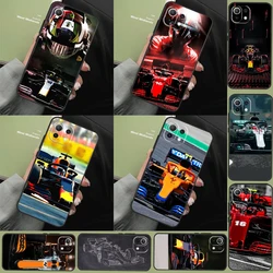 Formula 1 Car For Xiaomi 13 12 Lite 12X 11T 12T Pro Phone Case For POCO F5 Pro X3 X5 X4 F4 GT C40 M5s F3