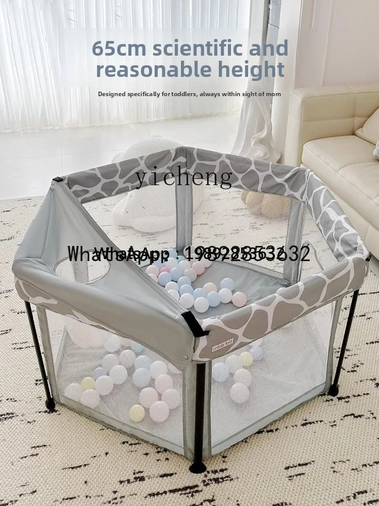 ABC Recinzione da gioco per interni Vita dei bambini Recinzione anticaduta strisciante per bambini Griglia protettiva portatile pieghevole