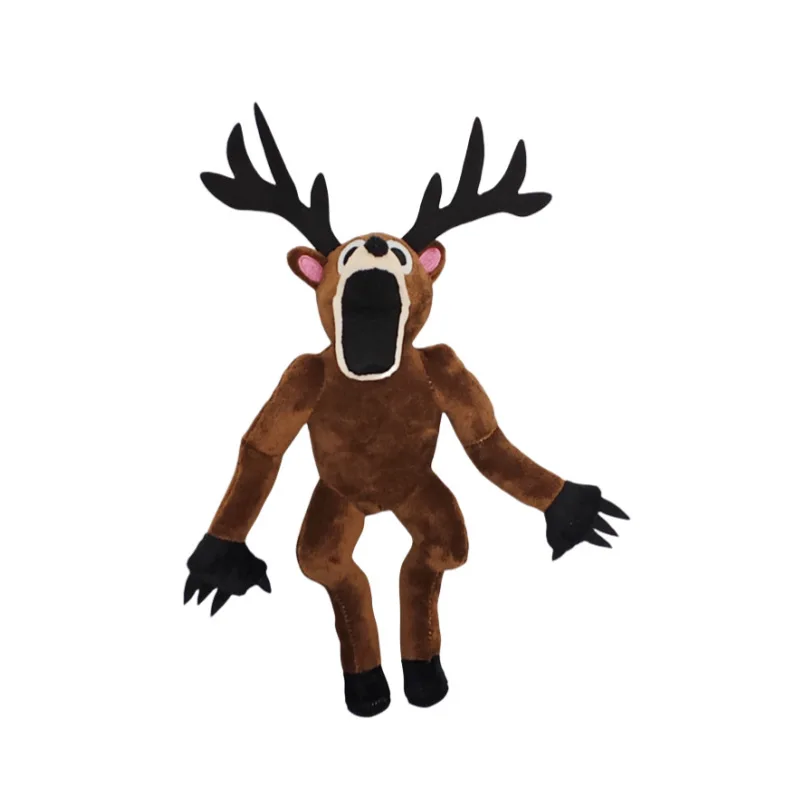 99 nuits dans la forêt cerf en peluche personnage de jeu officiel poupée d'animal en peluche cadeau de collection doux pour les fans et les joueurs