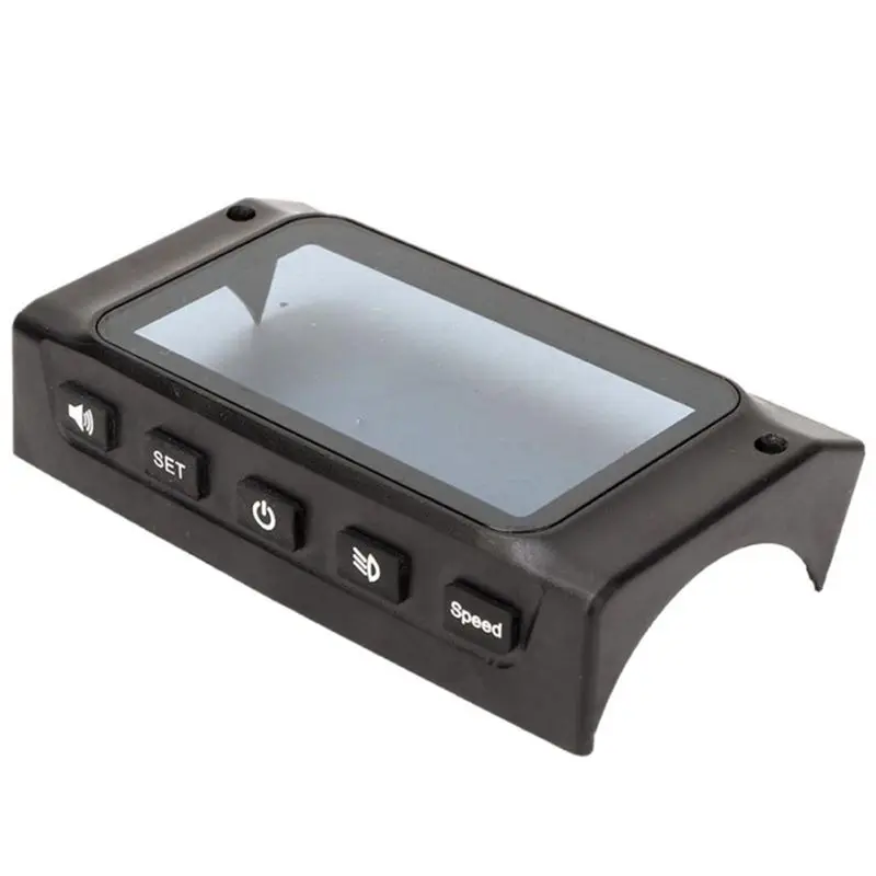 ABKV-4X LCD Monitor Cover For KUGOO S1 S2 S3 8-Inch Scooter With Accelerator Brake Handle LED Lamp Cover