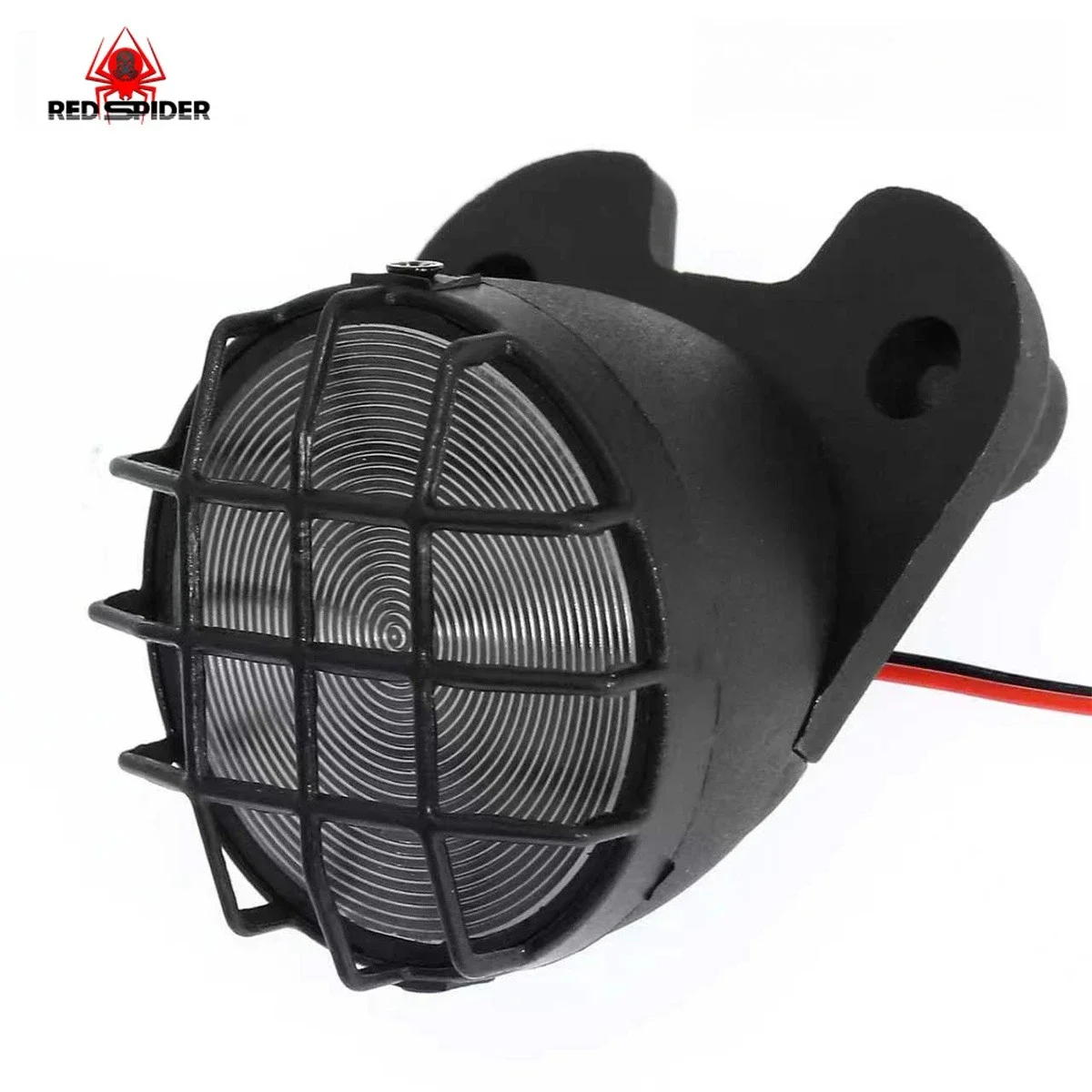 Retro Rotondo Tetto Luce Cross-country Faro Faretto per LOSI 1/4 Promoto-MX RC Moto telecomandata