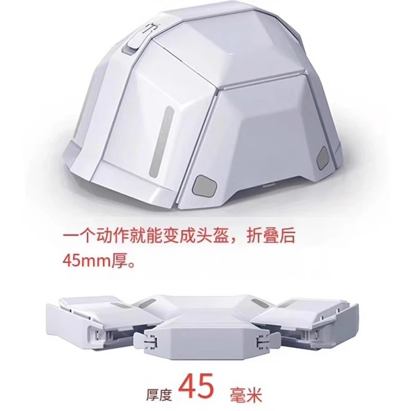 

Folding helmet disaster prevention emergency ventilation thickening engineering helmet construction site helmet high strength
