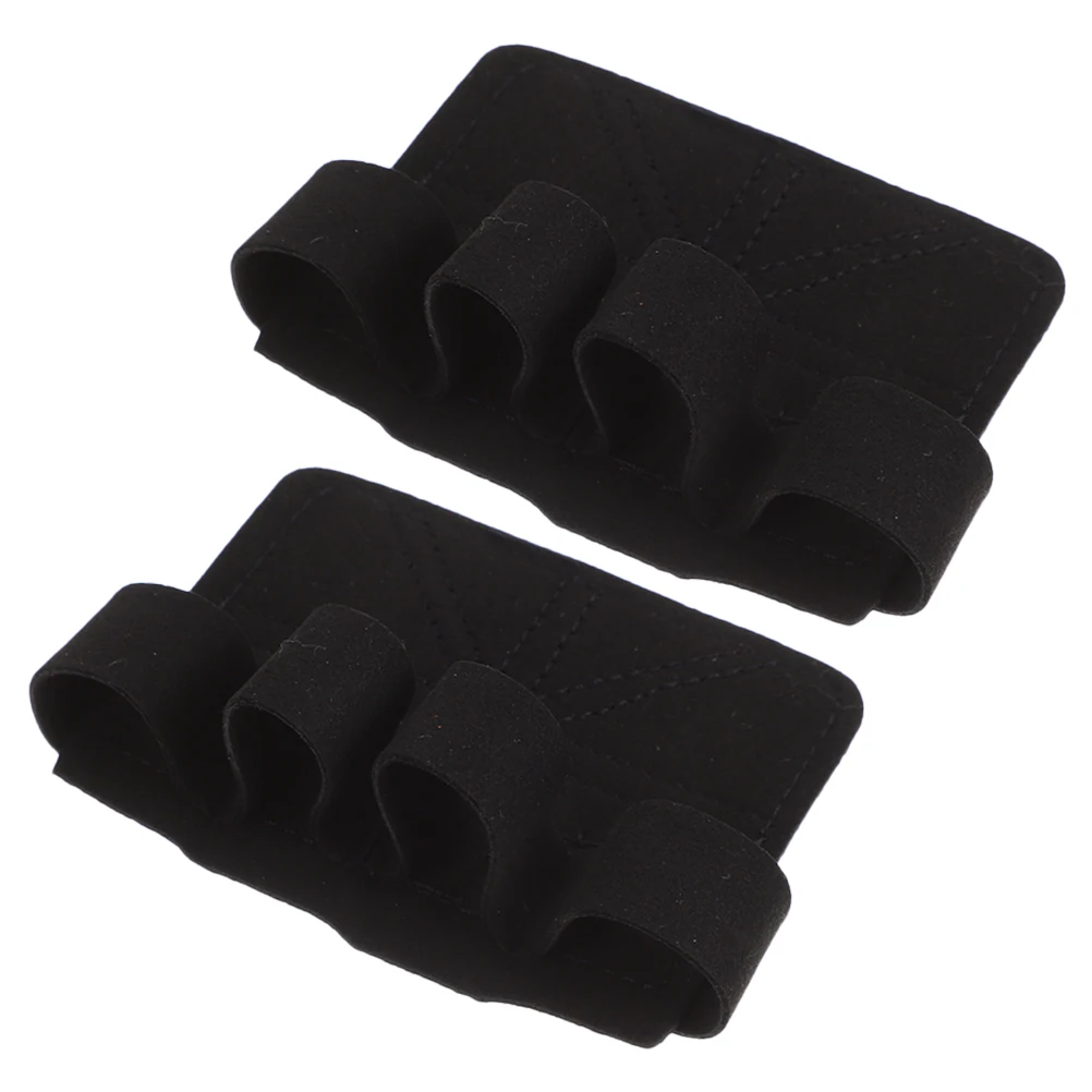 

Weightlifting Gloves Mens Hand Grips for Pads Barbell Palm Guard Fiber