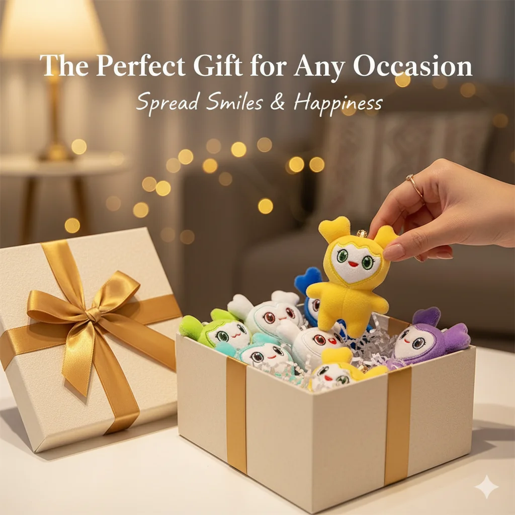 

Kawaii Anime Plush Toy Japanese Style Cute Cartoon Character Doll for Fans Collection Room Decoration