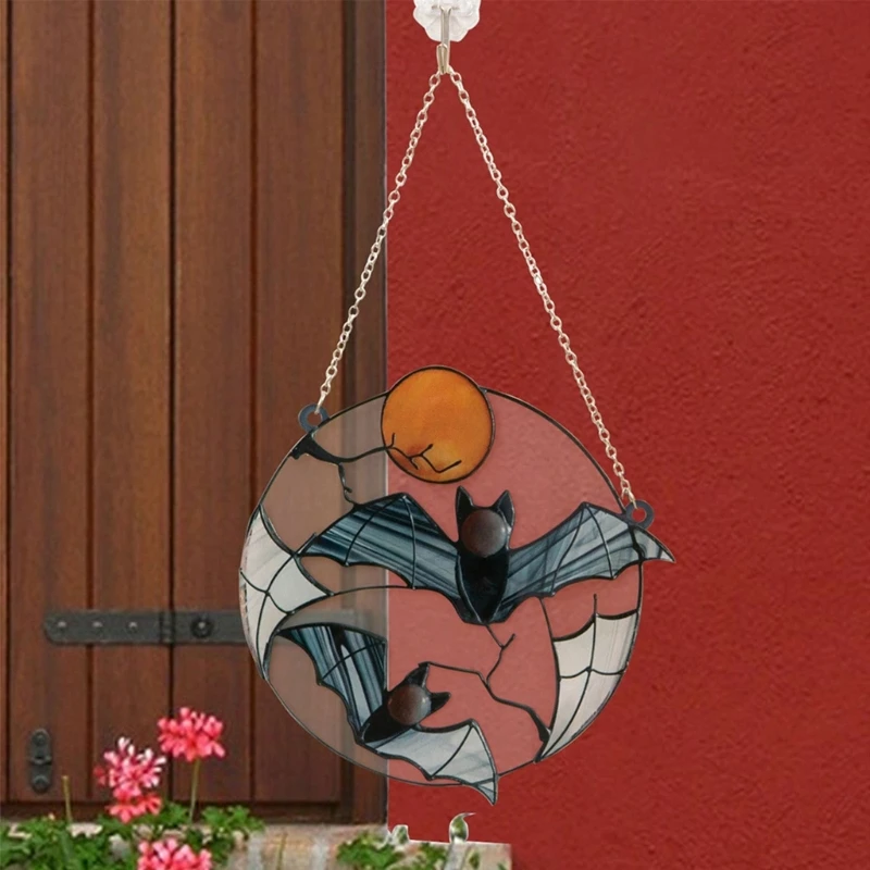 Gothic Bat Wall Garden Pool Trang trí Halloween tường trong nhà ngoài trời