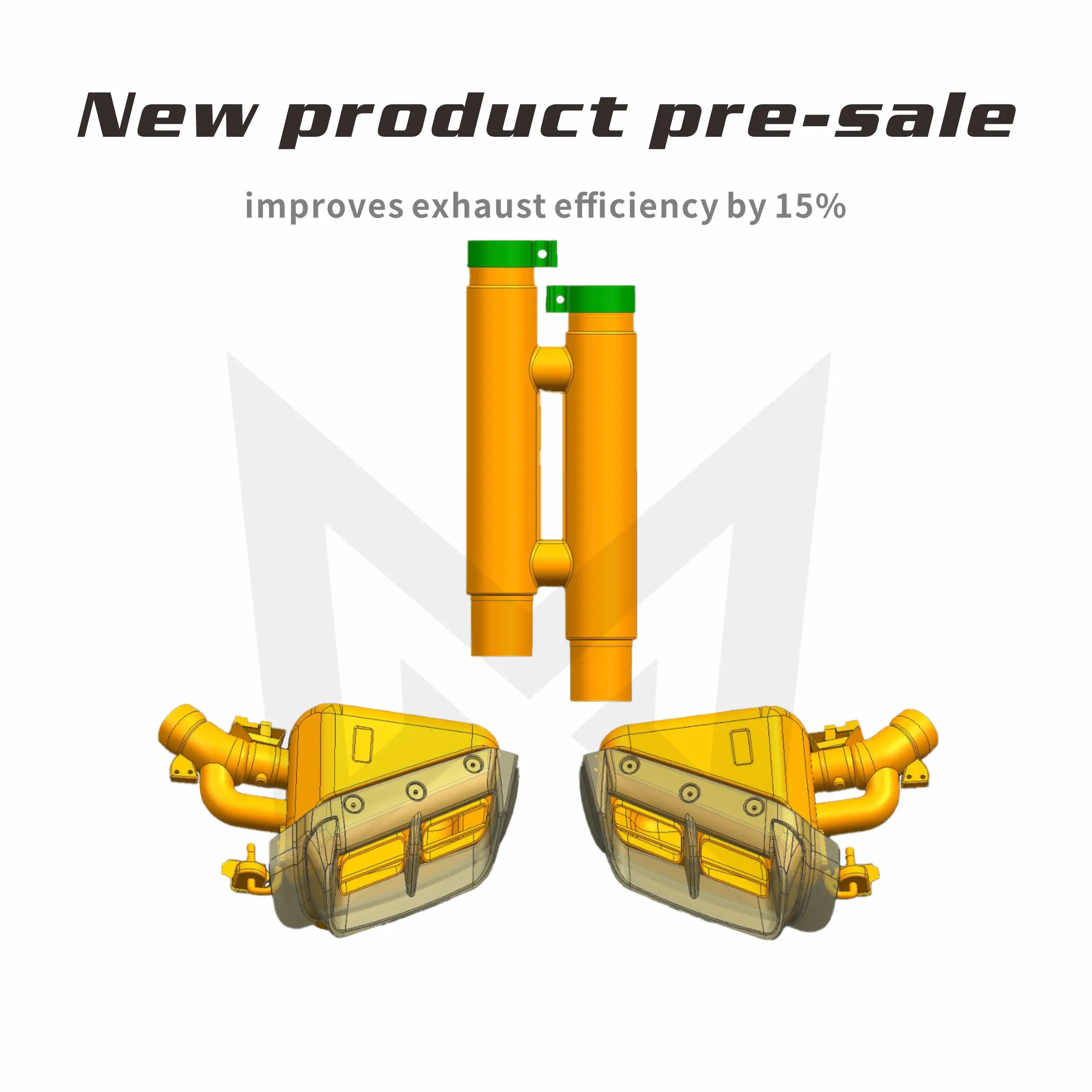 

Pre-sale MANX for Ferrari 12cilindri Exhaust system Catback Increase pipe diameter High precision Long service life