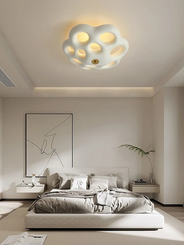 

Nordic bedroom ceiling light creative flower children's room light Japanese living room dining room master bedroom ceiling light
