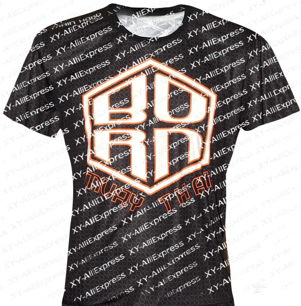 Fight Sport Jersey, Rugged Shield Graphic Design, Quick Dry Breathable, Great Gift for Muay Thai Lovers and Training Partners.