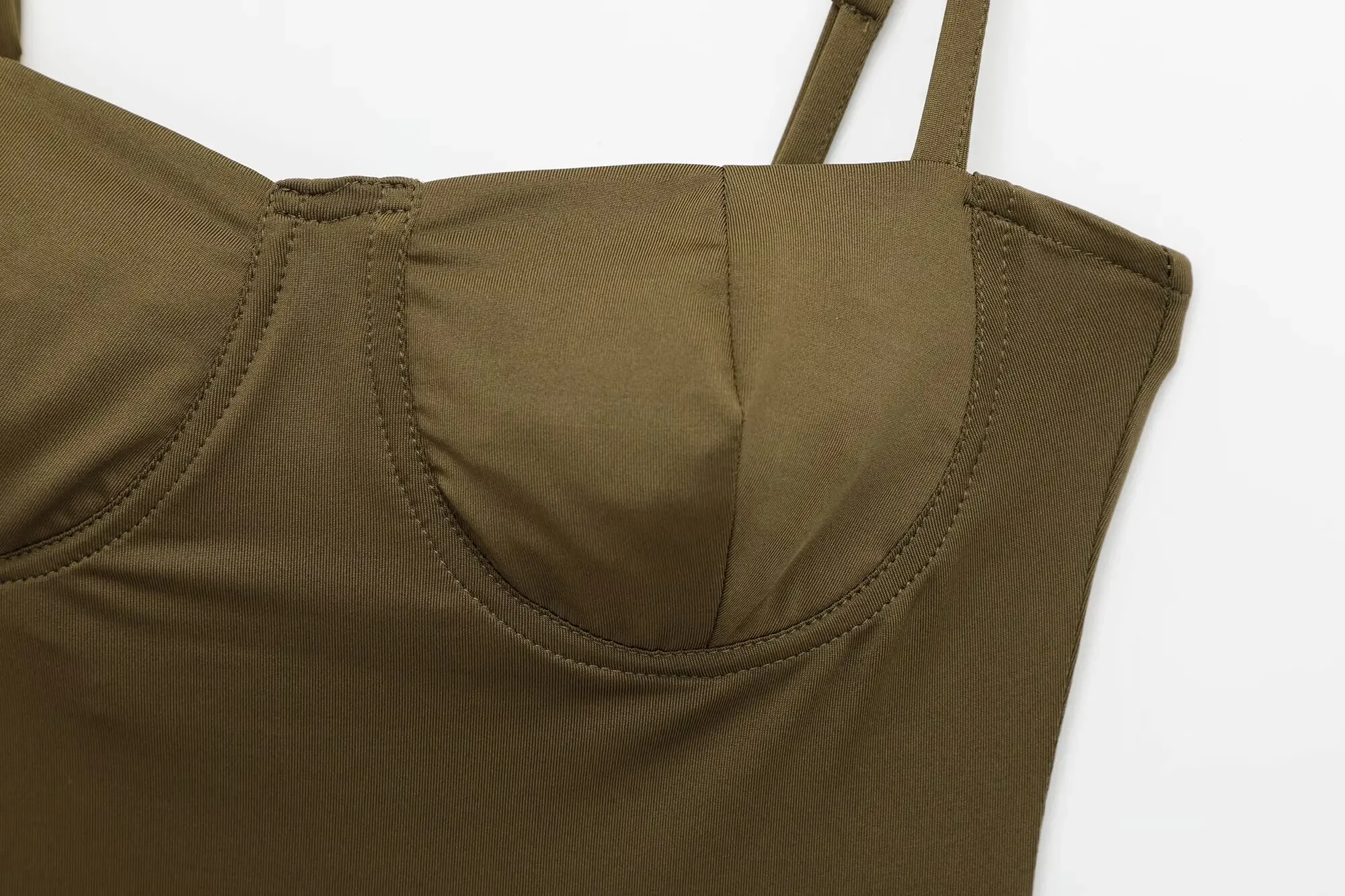 ملابس شاطئ نسائية مثيرة بحزام داخلي ملابس سباحة ناعمة ضيقة بدلة سباحة عصرية 2025 للسيدات #6