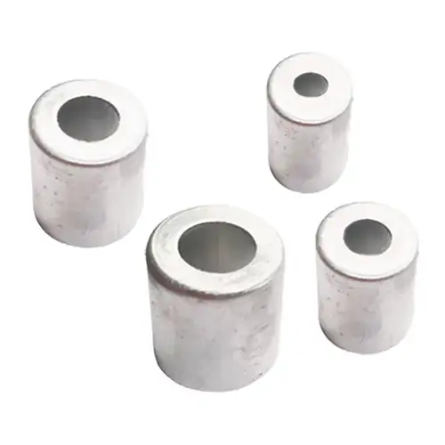 Imagen 2 del producto 20 unids/set de aluminio plateado para coche, camión, RV, sistemas de CA, casquillos de engarce para aire acondicionado, mangas, casquillos de barrera de manguera reducida