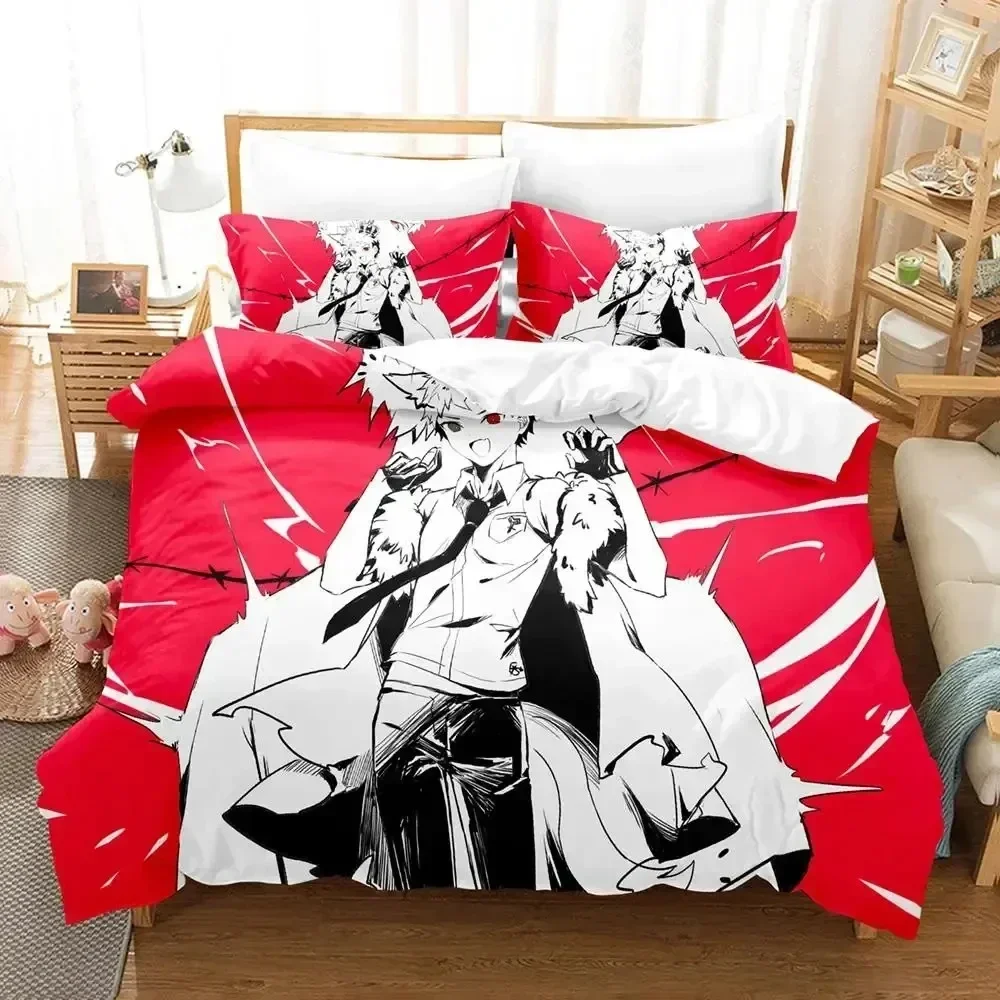 

Anime Danganronpa V3 Chiaki Nanami Bedding Set Printed Bed Set With Pillowcase Duvet Cover Soft Queen King Size Bedclothes Home