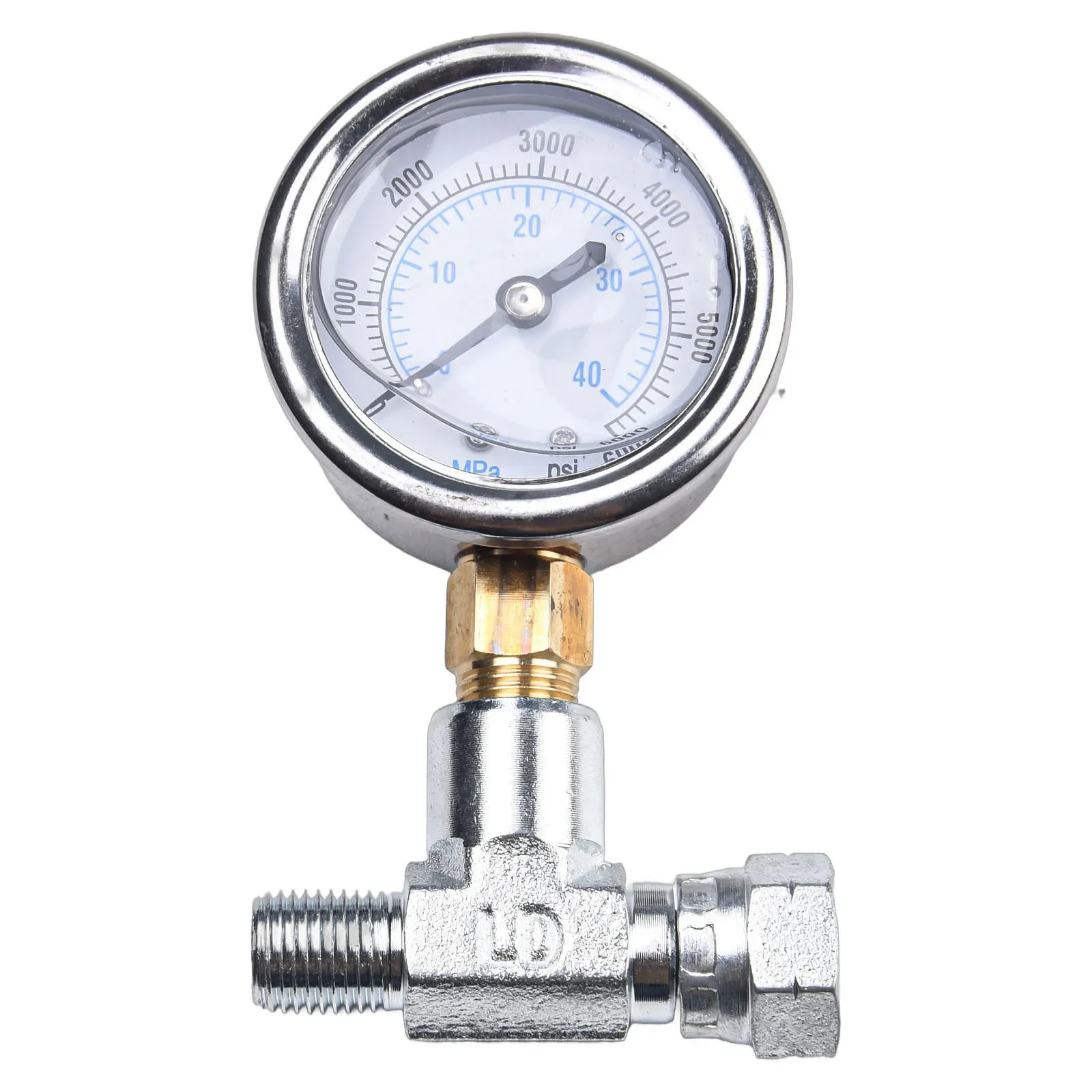 Efficient Pressure Gauge Assembly Designed for Compatibility with Airless Paint Sprayers Including Models 440 and