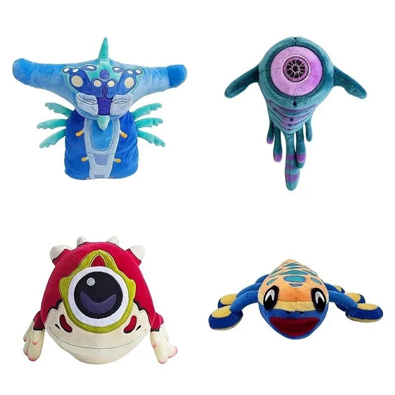 2026 Subnauticas 2 Monster Plush Toy Stuffed Creature Spooky Cute Collectible For Gamers And Kids Desk Display Birthday Gift