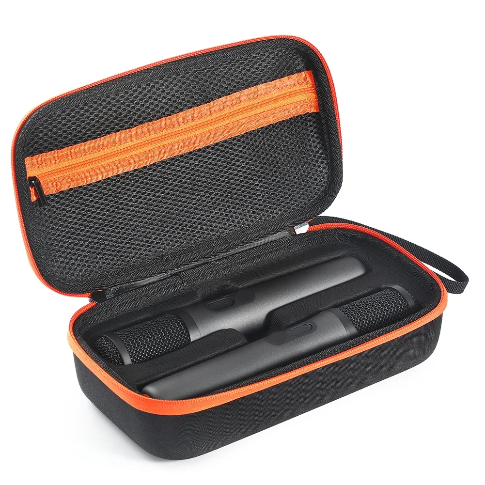 Travel Daily Use Wireless Microphone Case Sturdy Handle Daily Wear And Tear Protection Moisture And Spill Protection