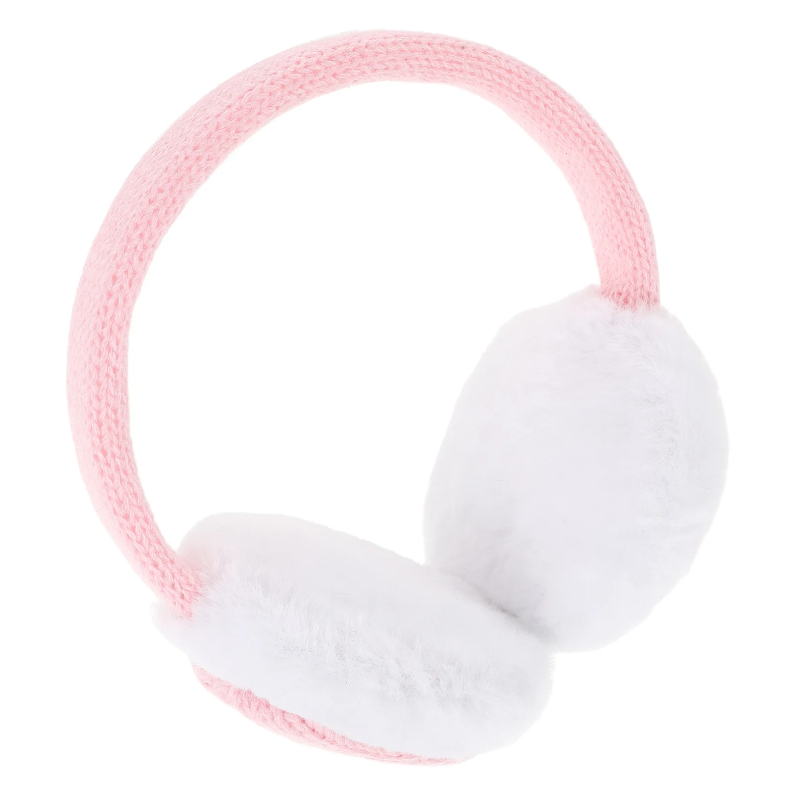 يفشل الأذن الدافئة للنساء أغطية الأذن الشتوية الناعمة مريحة فروي الداخلية خفيفة الوزن عقال الطقس البارد غطاء للأذنين لطيف الوردي #6