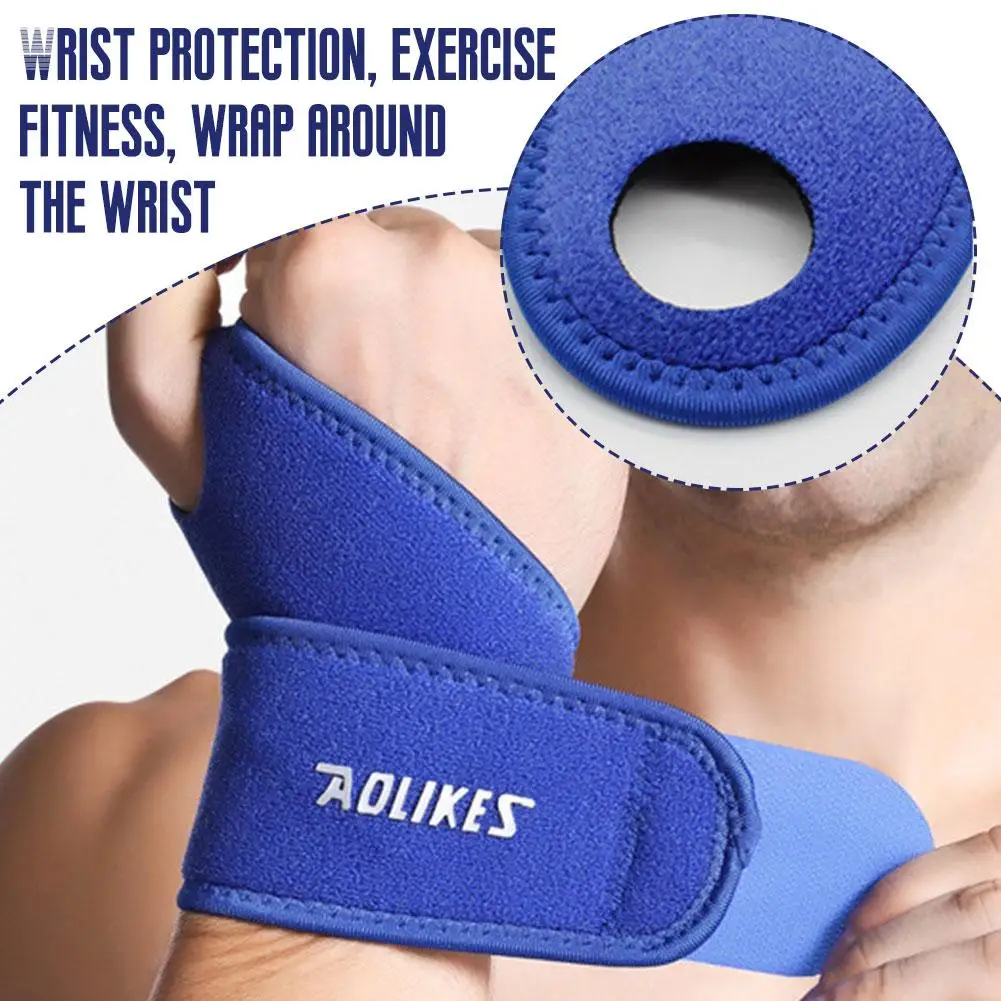 1Pcs Gym Wrist Band Sports Wristband New Wrist Brace Wrist Support Splint Fractures Carpal Tunnel Wristbands For Fitness ﻿ T3R6