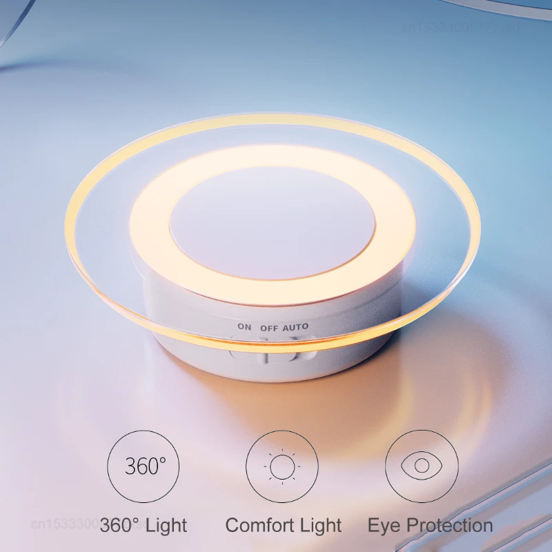 Умная светодиодная подсветка Youpin Seebest, ночник, 0 секунд, пробуждение, удобная мягкая искусственная кожа, Автоматическое включение/выключение для домашнего прикроватного освещения